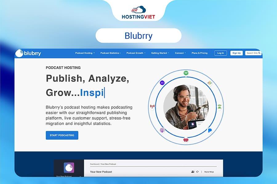 Đơn vị cung cấp podcast hosting - Blubrry
