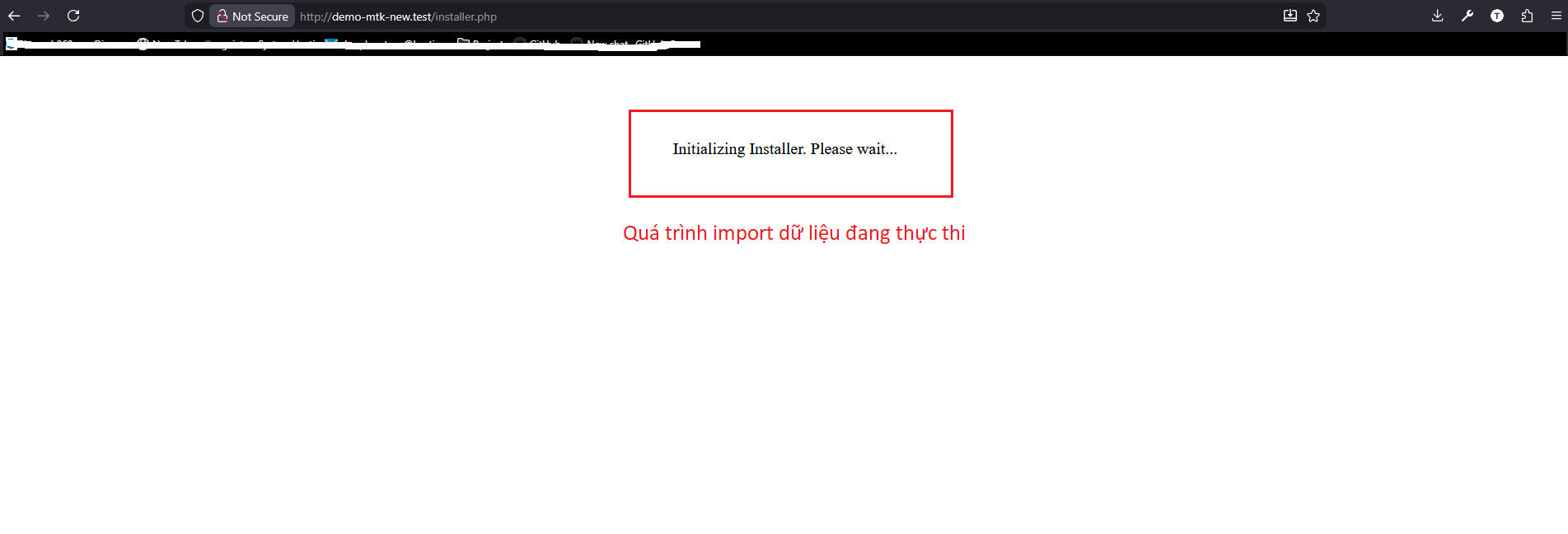 Bước 5: Chạy tr&igrave;nh c&agrave;i đặt Duplicator v&agrave; ho&agrave;n tất clone WordPress