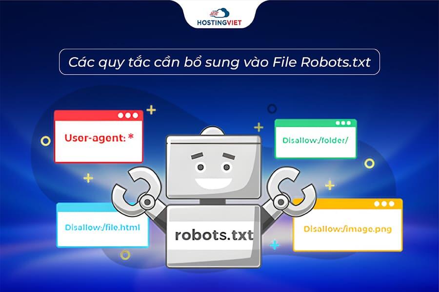 C&aacute;c quy tắc của file Robots.txt