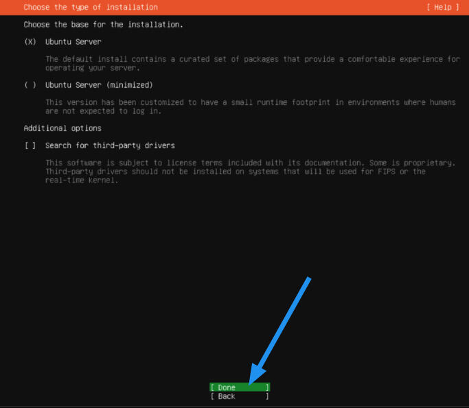 Chọn phiên bản Ubuntu Server Chọn phiên bản Ubuntu Server