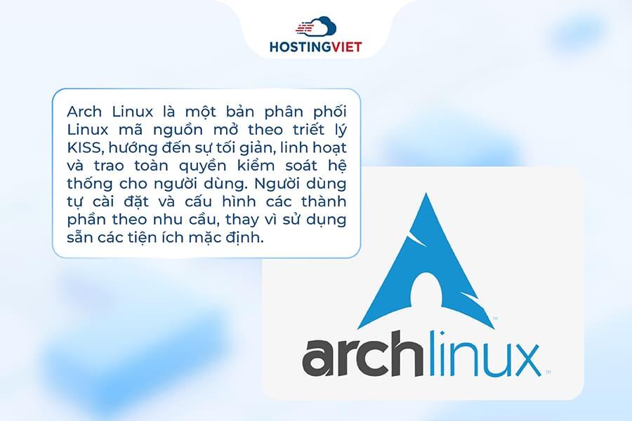 Người nên sử dụng Arch Linux Người nên sử dụng Arch Linux
