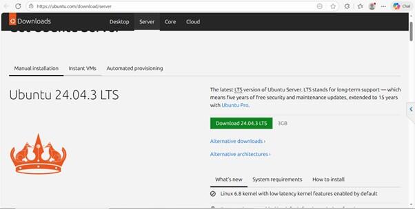Tải file ISO Ubuntu Server Tải file ISO Ubuntu Server