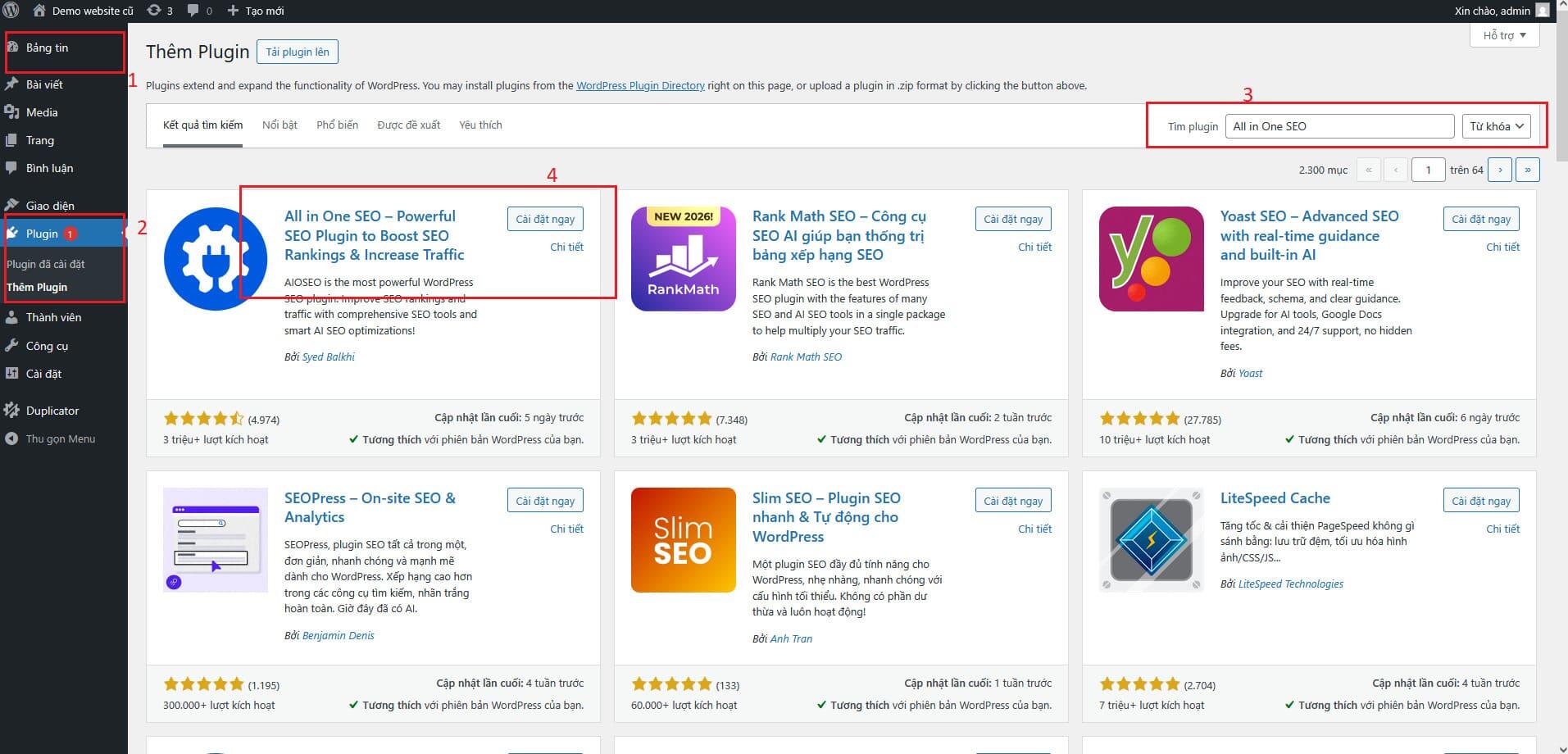 Tạo v&agrave; upload file robots.txt WordPress bằng FTP