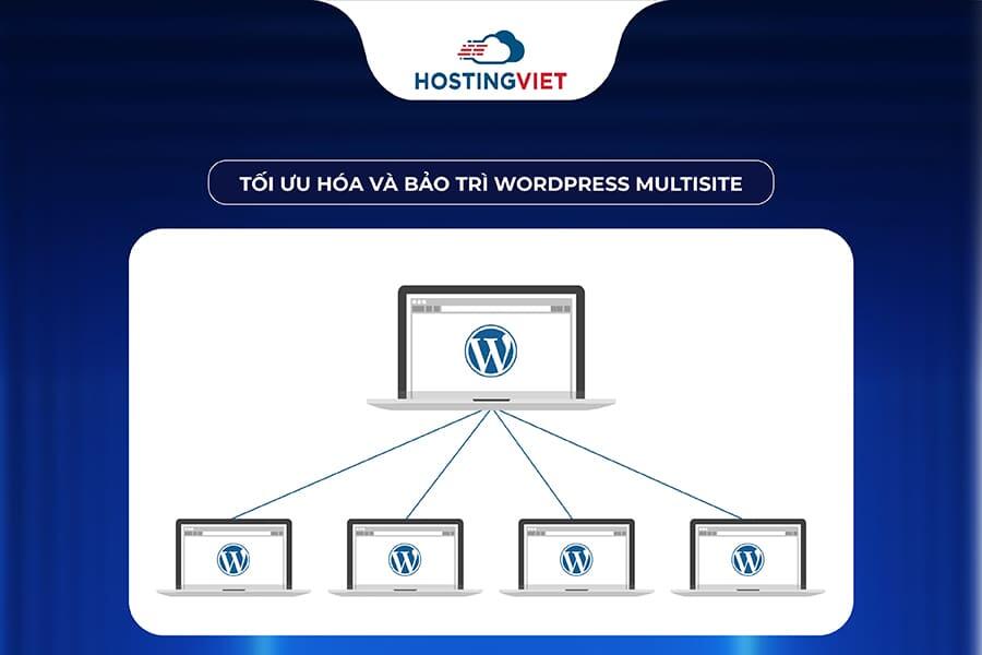 Tối ưu h&oacute;a v&agrave; bảo tr&igrave; WordPress Multisite