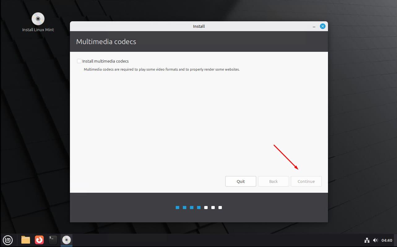 Cài đặt codec đa phương tiện Cài đặt codec đa phương tiện