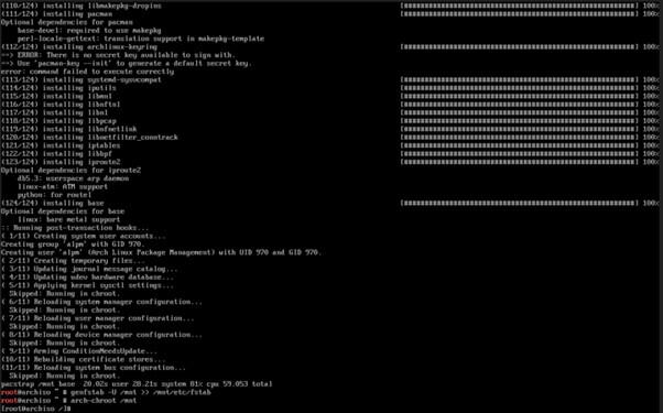 Cài đặt Arch Linux trên máy ảo VMware Cài đặt Arch Linux trên máy ảo VMware