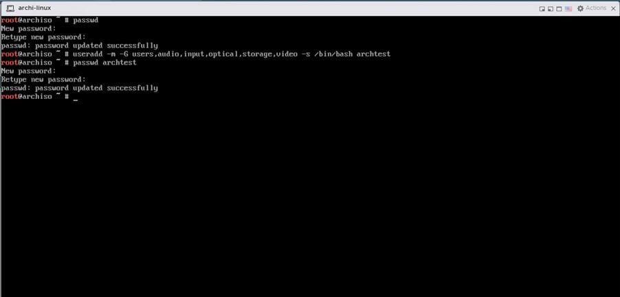Cài đặt Arch Linux trên máy ảo VMware Cài đặt Arch Linux trên máy ảo VMware