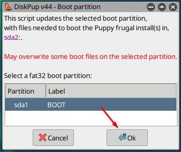 cài đặt puppy linux theo dạng Frugal Install cài đặt puppy linux theo dạng Frugal Install