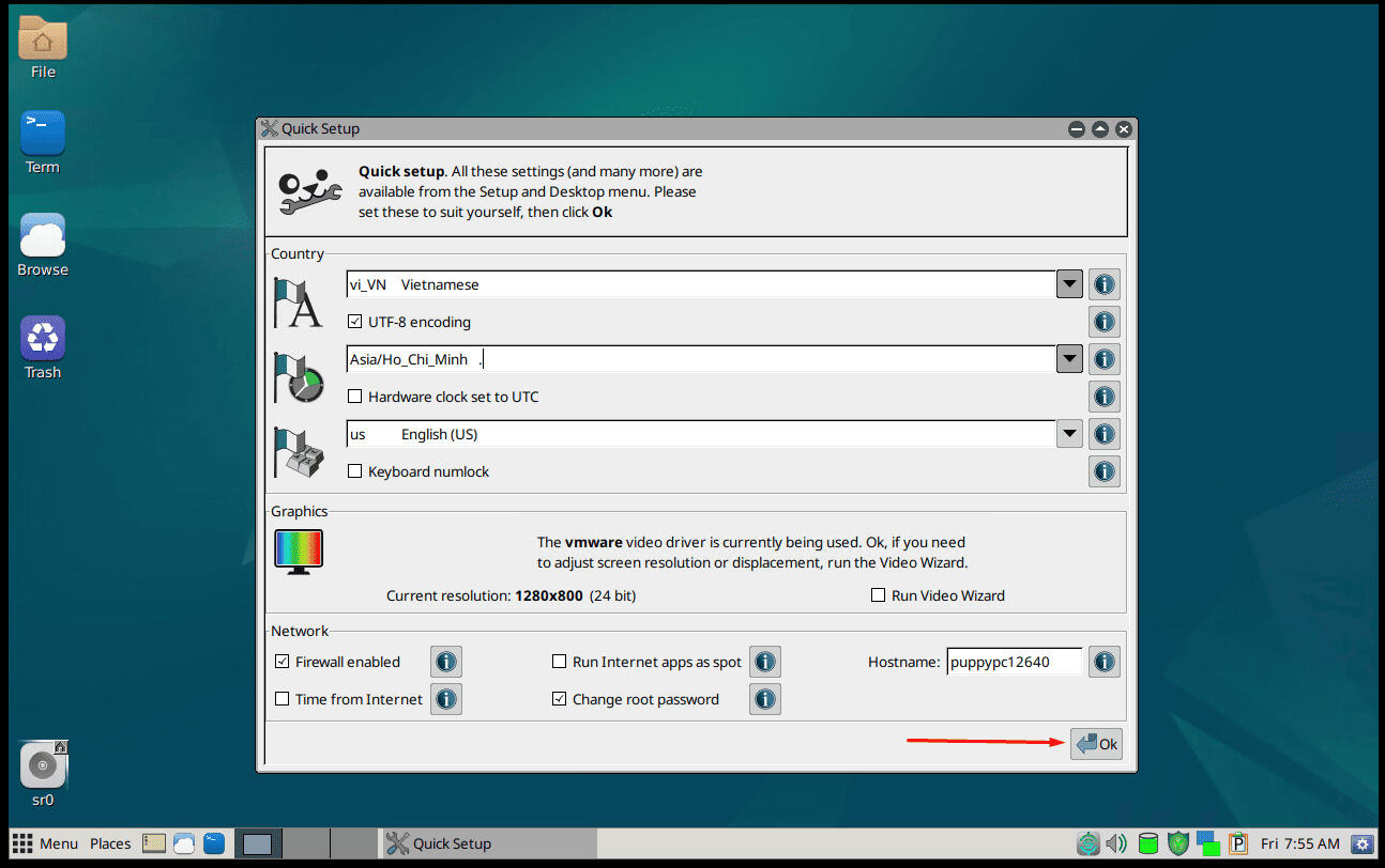 Thiết lập ngôn ngữ và khu vực Thiết lập ngôn ngữ và khu vực