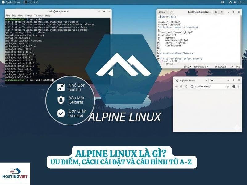 Alpine linux l&agrave; g&igrave;