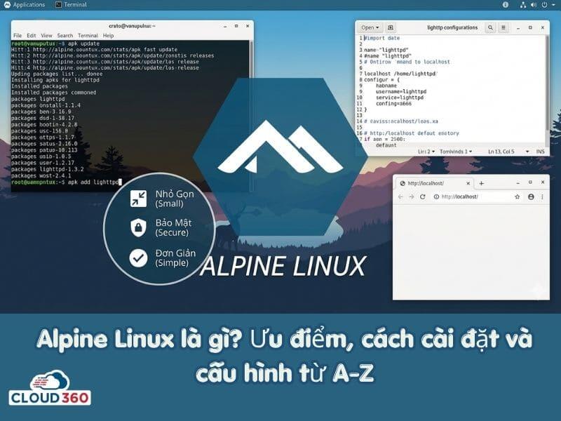 Alpine linux l&agrave; g&igrave;?