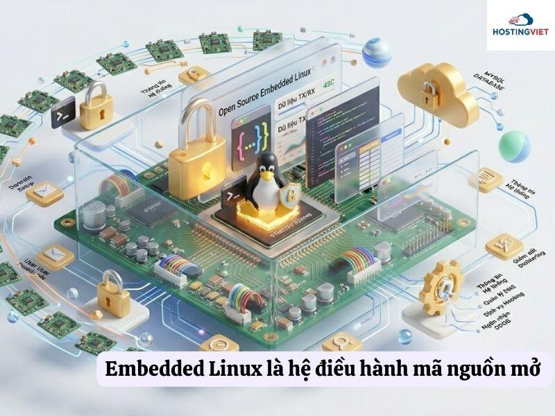 Embedded linux l&agrave; hệ điều h&agrave;nh m&atilde; nguồn mở