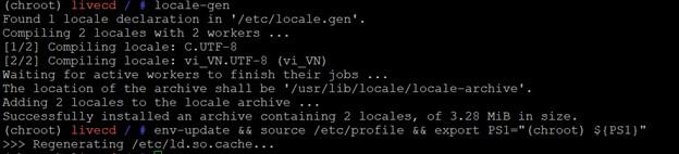 Khởi động máy ảo vào và thiết lập Khởi động máy ảo vào và thiết lập