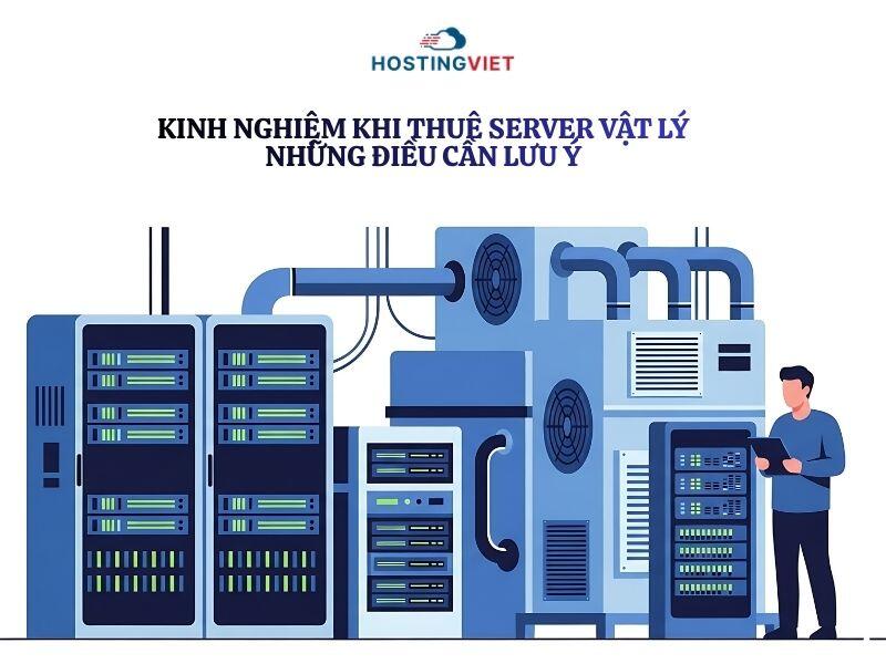 Kinh nghiệm khi thu&ecirc; server vật l&yacute;