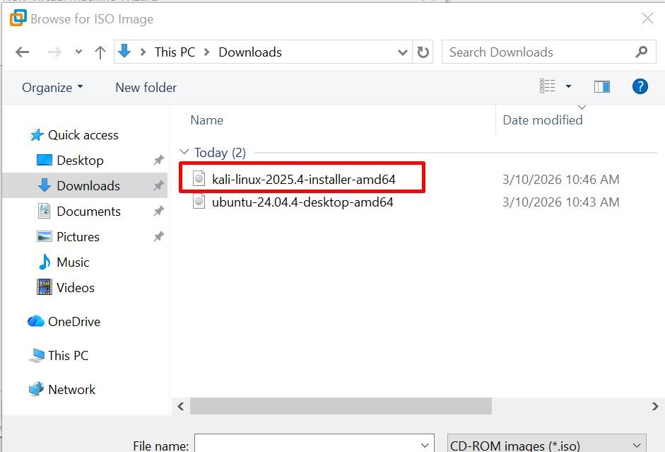 Thiết lập máy tính ảo để cài đặt kali linux Thiết lập máy tính ảo để cài đặt kali linux