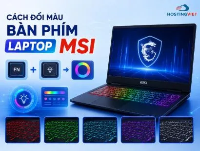 Top 5+ Cách đổi màu bàn phím laptop MSI chi tiết, dễ làm