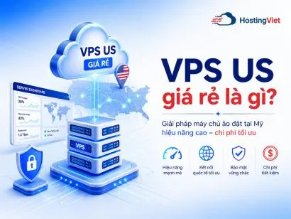 VPS US Giá Rẻ: Cấu Hình Mạnh, IP Mỹ, Tốc Độ Cao